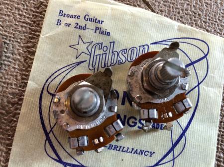 1959 Gibson Les Paul 500 K Pots 33rd Week 1959 