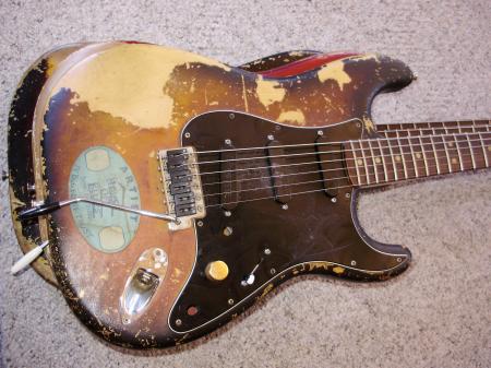 1974 Greg Allman Played Fender Blues Stratocaster