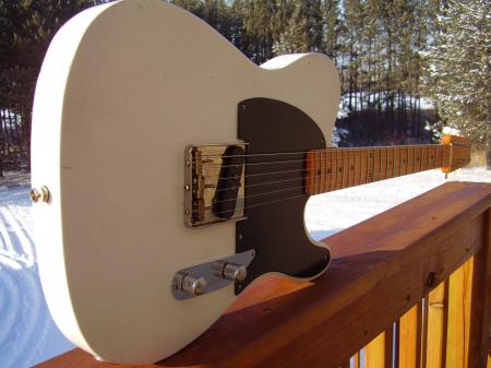 100 Year Old Wood.Rick Kelly 1940s Protocaster Telecaster