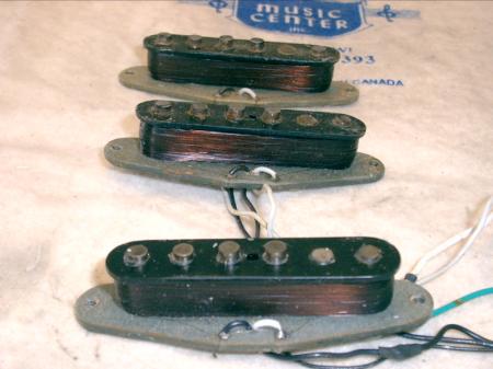 1974 Fender Stratocaster Pickups