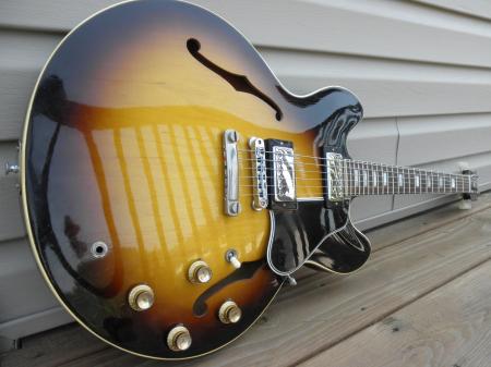 1966 Orig ES-335 Gibson Vintage Blue's Axe