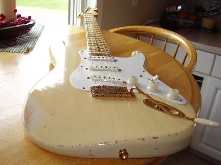 1957 Cunetto 1996 Mary Kaye Relic Stratocaster Ser# R0489