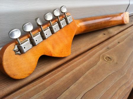 1966 Orig Fender Stratocaster Neck Factory Bigger Frets