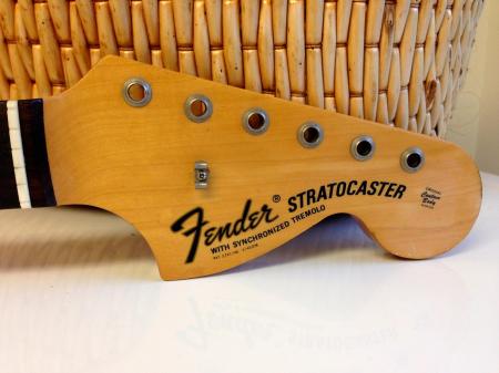 1971 Fender Stratocaster 4 Bolt Neck  Professional Scalloped