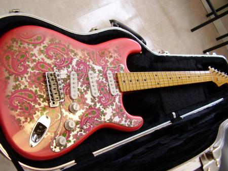 1957 Japan Fender Pink Paisley Strat