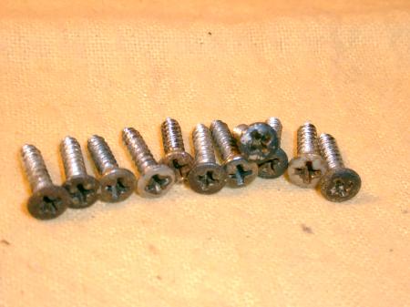 1962 pickguard pre cbs screws