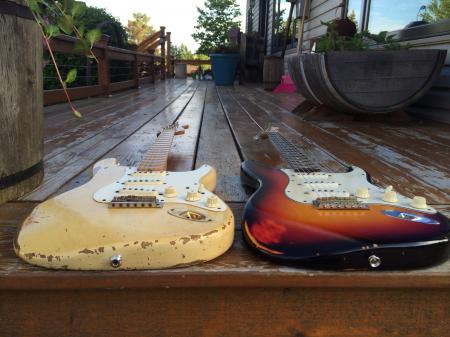 1996 & 1997 Cunetto 1957 & 1960 1st and 2nd year Custom Shop Relic Stratocaster