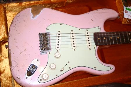 1960 Shell Pink Fender Stratocaster KILLER Super Relic 2010