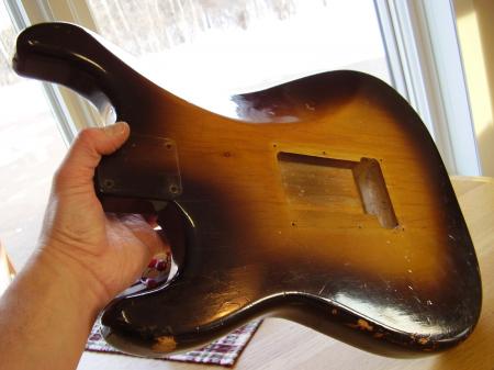 1956 Original 100 Percent Fender Stratocaster Body
