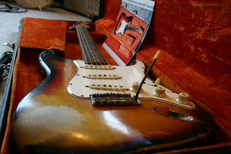 1965 Orig Fender Strat Welled Played!