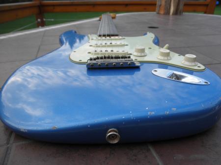1960 2011 Lake Placid Blue Fender Strat Relic