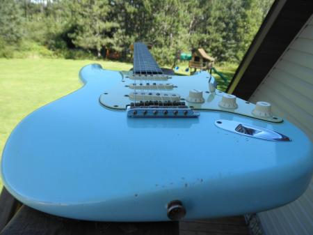 1960 Sonic Blue Relic Fender Strat 2010