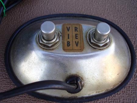Silver Face Amp 1960s Fender Foot Switch