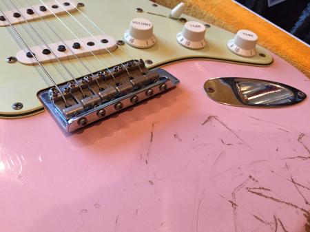 1962 Shell Pink KILLER Super Relic Fender Stratocaster USA Custom Shop Best