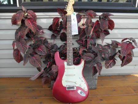 1960 Candy Apple Red RELIC FENDER STRAT 2010
