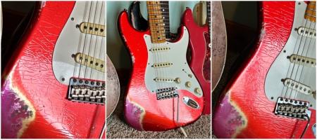 CAR Over Pink Paisley Fender Custom Shop Heavy Relic Stratocaster