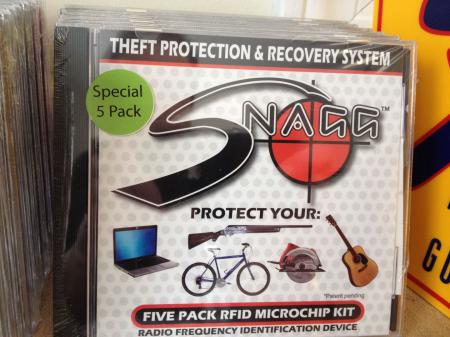 Fender Gibson SNAGG 5 Microchip Trackable If Your Guitar Gets Stolen
