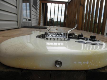1979 25th Anniversary White Pearlescent Fender Stratocaster