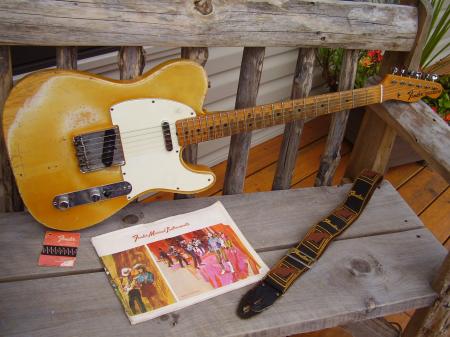 1968 Orig Fender Telecaster Maple Cap 