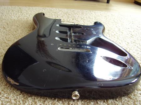 1958 Black Relic Custom Shop Fender Strat Body my Stash!