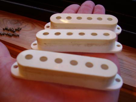 1963 EXCELLENT FENDER STRAT PICKUP COVERS