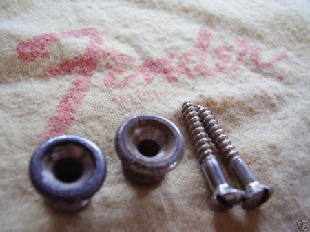 1950s FENDER TELECASTER STRAP BUTTONS