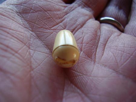 1961 Yellowed Patina Dirt Up Fender Strat 3-way switch tip