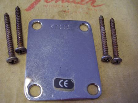 1956 EARLY CUSTOM SHOP RELIC NECK PLATE