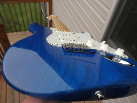 2010 Saphire Blue Custom Deluxe Fender Custom Shop Strat