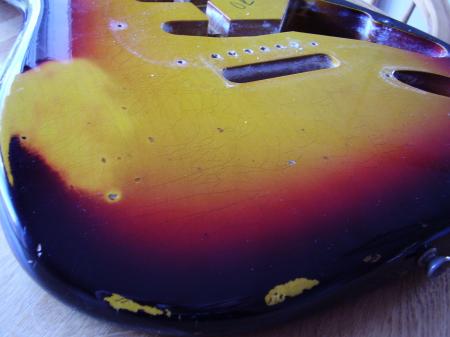 John Cruze 1960 USA Fender Custom Shop Super Relic Body
