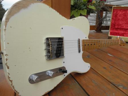1958 Killer Fender Custom Shop Vintage White Telecaster