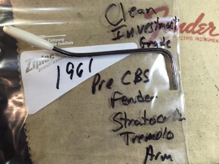 1961 ORIG INVESTMENT GRADE PRE CBS FENDER STRAT Tremolo Arm