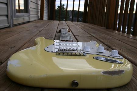1964 Orig White Voo Doo Fender Strat I Built for a Customer