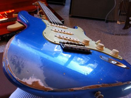1960 Lake Placid Blue Sper Relic Fender Stratocaster 2011 7.5lbs