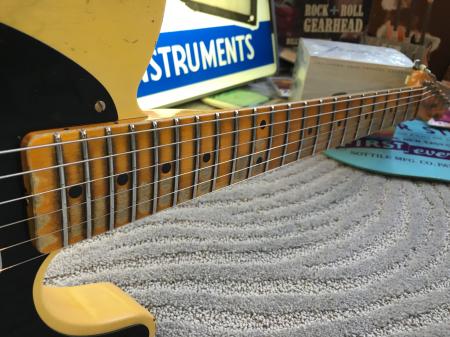 1952 HVY REL Fender Custom Shop NoCaster Blond Tele 6.9 lbs 9.5 Radius