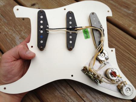 1957 Abby Limited 2010 Fender Strat Pickup Assembly