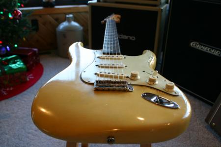 1961 Orig 7-61 Pre CBS Fender Blond Strat