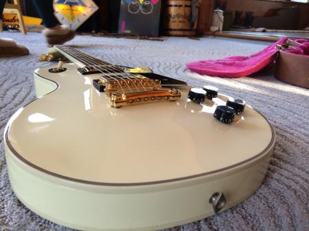1987 ORIG COLLECTOR Grade NAMM Gibson Les Paul Custom EXCELLENT PLUS SHAPE WHITE