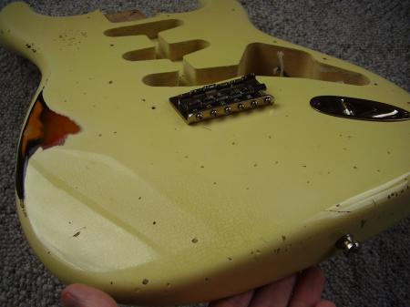 1963 Specs AWESOME Warmoth Strat Body. 1 of BEST I ever had!
