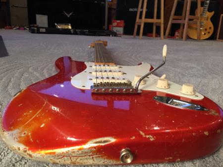 1957 Candy Tangerine 2012 Fender Heavy Relic USA Custom Shop Strat