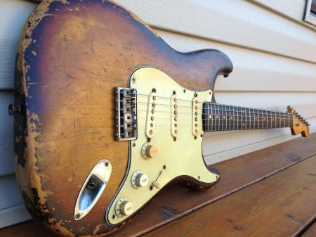 1959 Orig 2 Tone Fender Strat named Baby!