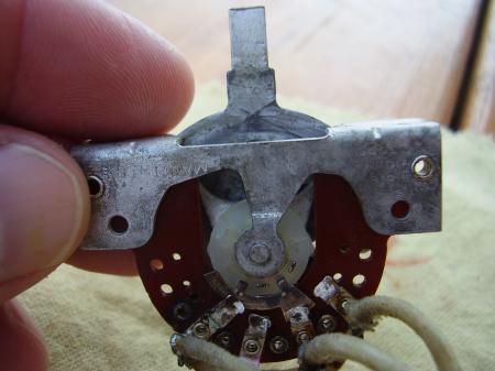 1963 ORIG 3-WAY SWITCH WITH ORIG CLOTH WIRE