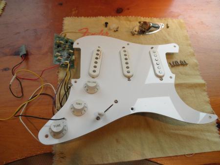ERIC CLAPTON 2000 COMPLETE FENDER STRAT PICKUP ASSEMBLY