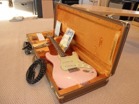 1960 Shell Pink Sper Relic Fender Stratocaster 2011 GREAT FIND