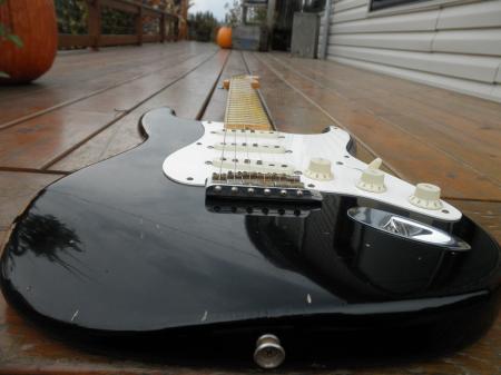 1956 Black Relic Made for Jeff Beck Fender Strat....NEAT!