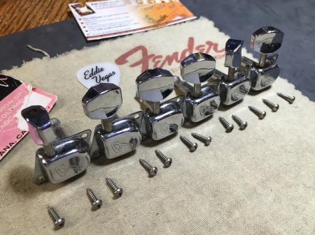 1968 Orig Fender Telecaster Or Stratocaster F Tuners With Screws