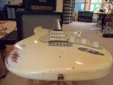 1960 USA KILLER SUPER RELIC Fender Strat CUSTOM SHOP VINTAGE WHITE 2010